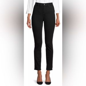 NYDJ Black Alina Denim Leggings Size 6 NWT